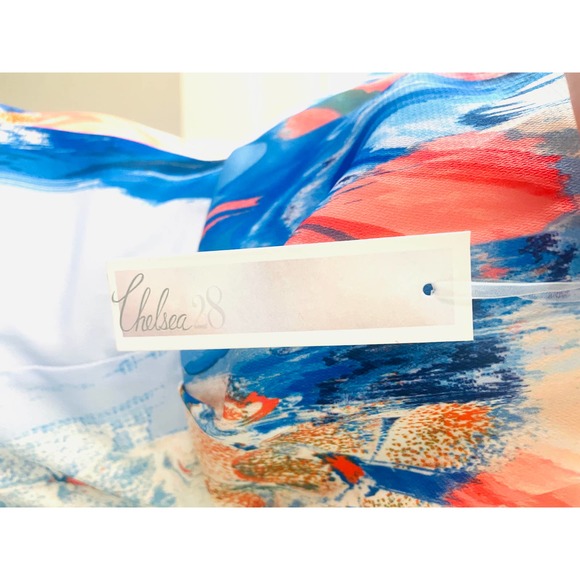 NWT Sleeveless Faux Wrap Chelsea 28 Dress - Picture 4 of 6